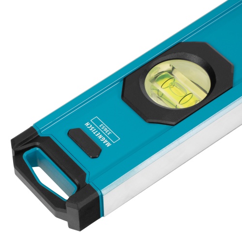 Уровень алюминиевый, магнит., фрезерованный, 3 глазка, 0,5 мм/м, 1000 мм Gross фото 5