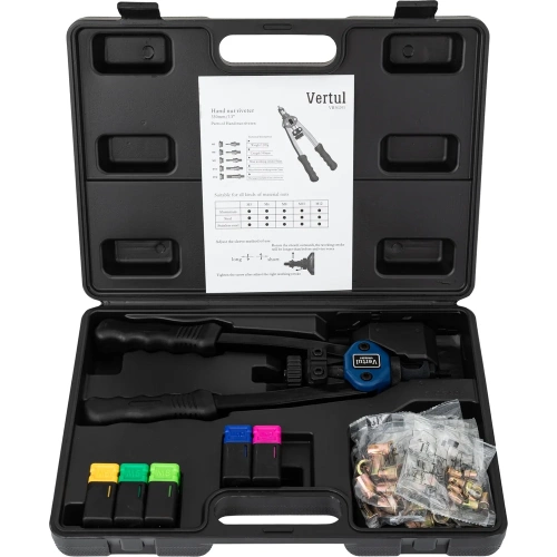 Заклепочник для резьбовых заклепок VERTUL M5-M12 VR50291 фото 3 Заклепочник для резьбовых заклепок VERTUL M5-M12 VR50291 фото 3