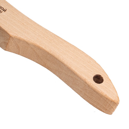 Щетка зачистная 5-и рядная, прямая проволока из нержавеющей стали с деревянной ручкой, EFP// Denzel фото 6