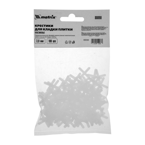 Крестики, 3.0 мм, для кладки плитки, 100 шт Matrix фото 5
