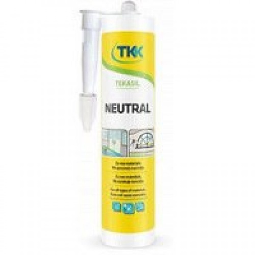 Tekasil Neutral нейтральный силиконовый герметик серый 300мл