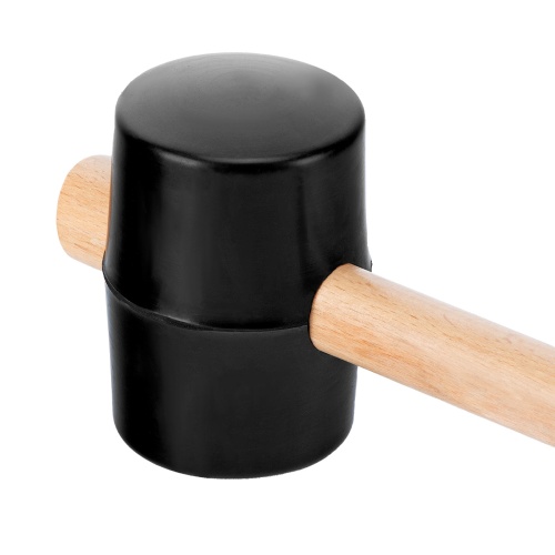 Киянка резиновая, 910 г, черная резина, деревянная рукоятка Sparta фото 5 Киянка резиновая, 910 г, черная резина, деревянная рукоятка Sparta фото 5