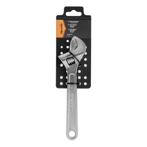 Ключ разводной, 200 мм, хромированный Sparta фото 6