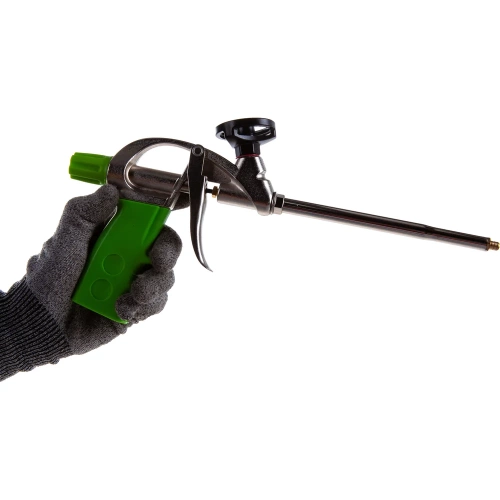 Пистолет для монтажной пены, усиленный алюминиевый корпус СИБРТЕХ 88671 фото 4