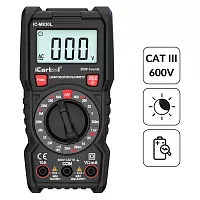 Цифровой мультиметр iCartool с подсветкой экрана, CATIII, 600 V IC-M830L