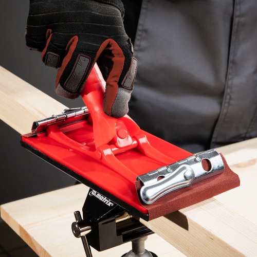 Брусок для шлифования 105 х 210 мм с шарнирным переходником под телескопическую ручку Matrix фото 8