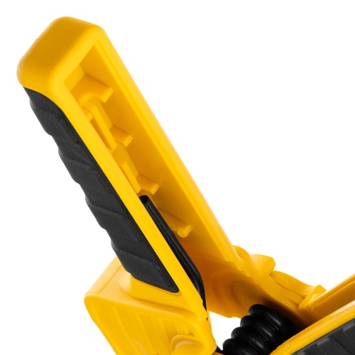 Струбцина клещеобразная, удлиненная 75 х 110 мм двухкомпонентные рукоятки Denzel фото 5