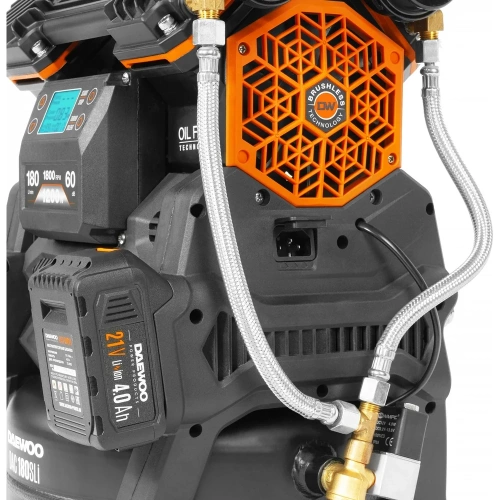 Аккумуляторный компрессор DAEWOO 42в/220в DAC 180S Li SET фото 10 Аккумуляторный компрессор DAEWOO 42в/220в DAC 180S Li SET фото 10