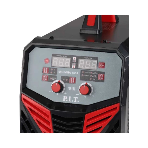 Сварочный полуавтомат P.I.T. PMIG165-С2 4.8кВт, 165А, ПВ-60, MMA 1,6-4,0мм, MIG 0,8-1,0мм PMIG165-C2 фото 6 Сварочный полуавтомат P.I.T. PMIG165-С2 4.8кВт, 165А, ПВ-60, MMA 1,6-4,0мм, MIG 0,8-1,0мм PMIG165-C2 фото 6