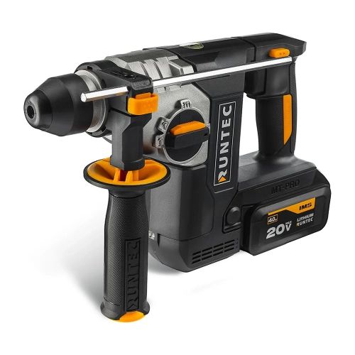 Перфоратор аккумуляторный RUNTEC PRO 2.3Дж, 20В, 2*4Ач, 750Вт RT-EH750