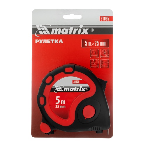 Рулетка Status 3 fixations,5 м х 25 мм,двухкомпонентный корпус,3 фиксации ленты Matrix фото 6 Рулетка Status 3 fixations,5 м х 25 мм,двухкомпонентный корпус,3 фиксации ленты Matrix фото 6