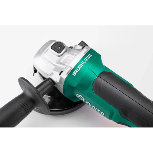 Аккумуляторная бесщёточная угловая шлифмашина 18V 5" Sata SC51090 фото 5