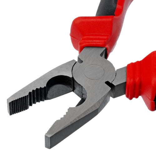 Плоскогубцы комбинированные, 160 мм, хром-ванадий, двухкомпонентные рукоятки Matrix фото 3