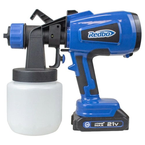 Аккумуляторный краскораспылитель бесщеточный Redbo OGG-21E (21В., 800мл./мин.) 28333 фото 4