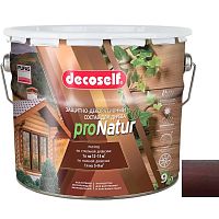 Антисептик лессирующий Pufas Decoself Махагон 9 л