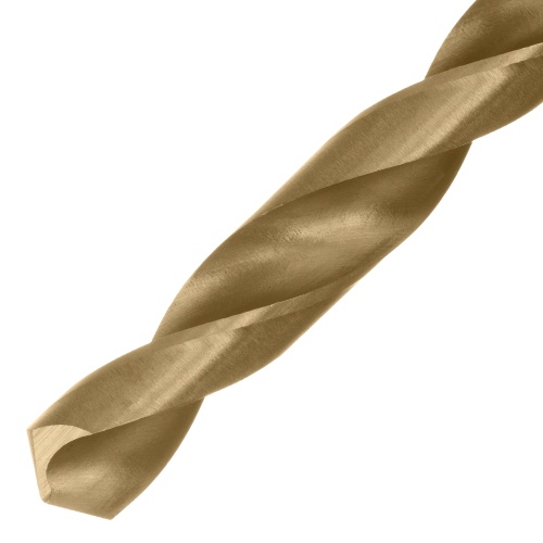 Сверло по металлу, 10 мм, HSS, нитридтитановое покрытие, шестигранный хвостовик Matrix фото 3