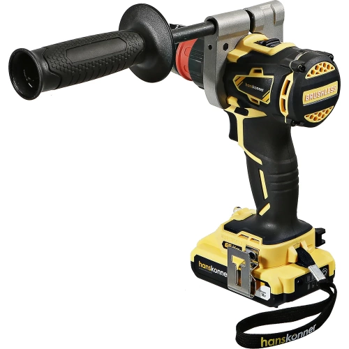 Аккумуляторная дрель-шуруповерт Hanskonner HCD1865BLC фото 7