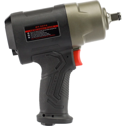 Пневматический ударный композитный гайковерт Rotake 1/2", 1680 нм RT-5274 фото 6 Пневматический ударный композитный гайковерт Rotake 1/2", 1680 нм RT-5274 фото 6