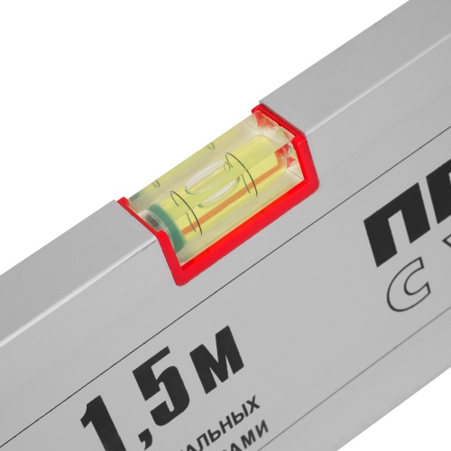 Правило алюминиевое с уровнем, L-1.5 м, 2 ручки Matrix фото 3