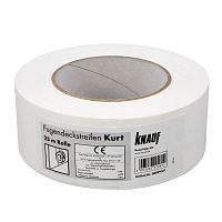 Лента армирующая Knauf Курт бумажная 25000x50x0,2 мм