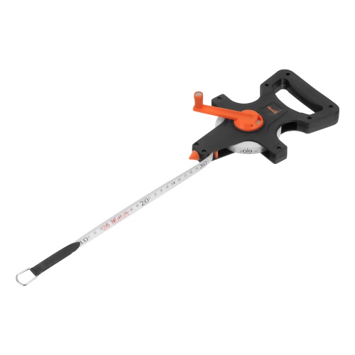 Рулетка геодезическая, 20 м х 12,5 мм, лента ПВХ, открытый корпус Sparta фото 3