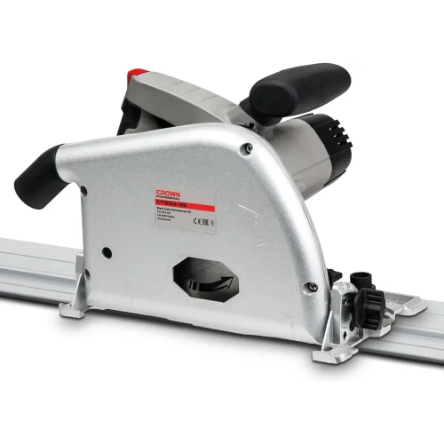 Погружная пила CROWN  CT15134-165 с направляющей фото 3