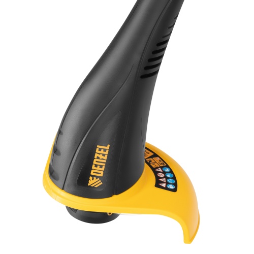 Триммер электрический TE-350, 350 Вт, 260 мм, катушка полуавтомат Denzel фото 12