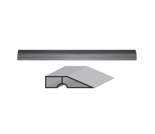 Правило алюминиевое FIT Профи 09036 трапеция 1500 мм