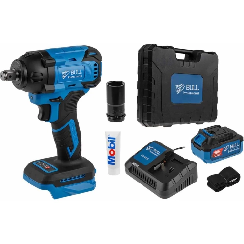 Аккумуляторный ударный гайковерт BULL SC 1804 0329204 фото 3