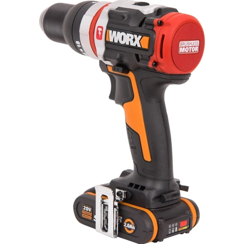 Аккумуляторная бесщеточная ударная дрель-шуруповерт WORX WX354 фото 5 Аккумуляторная бесщеточная ударная дрель-шуруповерт WORX WX354 фото 5