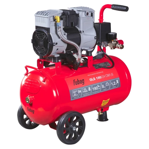 Компрессор безмасляный малошумный FUBAG OLS 190/24 CM1.6 646067 Компрессор безмасляный малошумный FUBAG OLS 190/24 CM1.6 646067