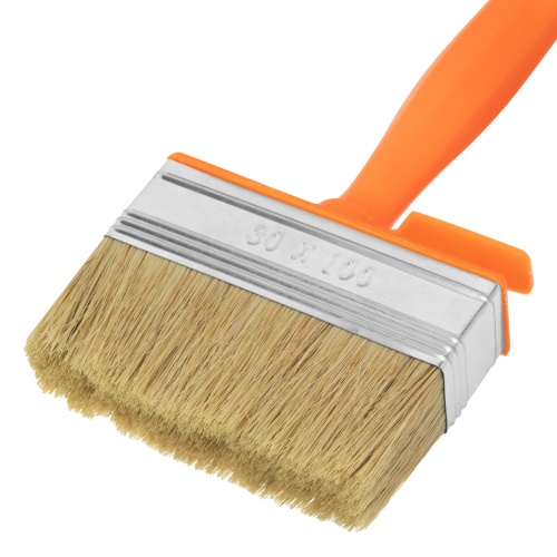 Кисть-ракля, 30х100 мм, натуральная щетина, пластмассовый корпус, пластмассовая ручка Sparta фото 3