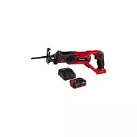 Пила сабельная аккумуляторная Einhell PXC TE-AP 18 Li, 18 В, ход 22 мм, 0-2600 мин, 100 мм, Quick + 1 акк. 4 Ач + ЗУ 4326300SET