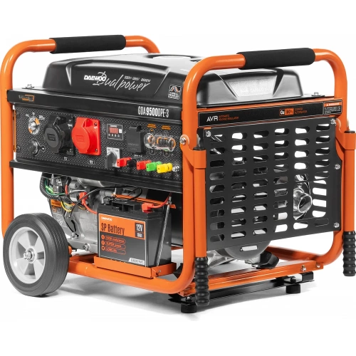 Бензиновый генератор с функцией Dual Power Daewoo GDA 9500DPE-3 фото 7 Бензиновый генератор с функцией Dual Power Daewoo GDA 9500DPE-3 фото 7