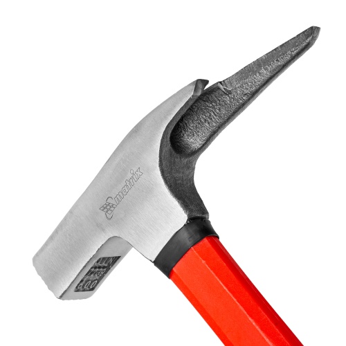 Молоток кровельщика "optimal", 600 г, фибергласовая обрезиненная рукоятка Matrix фото 4