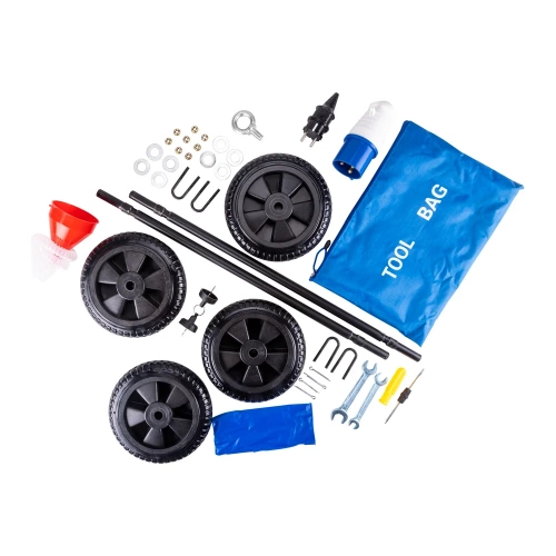 Дизельный генератор Foxweld expert d5500-1, 5.0-5.5 квт, 1ф, розетки 1x16a + 1x32a, ппп, мфд 3в1 8895 фото 9