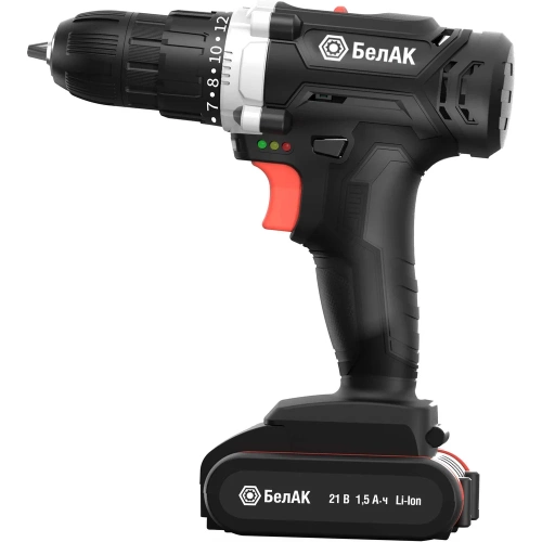 Дрель-шуруповерт БелАК щеточная, 21V 40Hm, в коробке, 1 АКБ БАК.53310 фото 4 Дрель-шуруповерт БелАК щеточная, 21V 40Hm, в коробке, 1 АКБ БАК.53310 фото 4