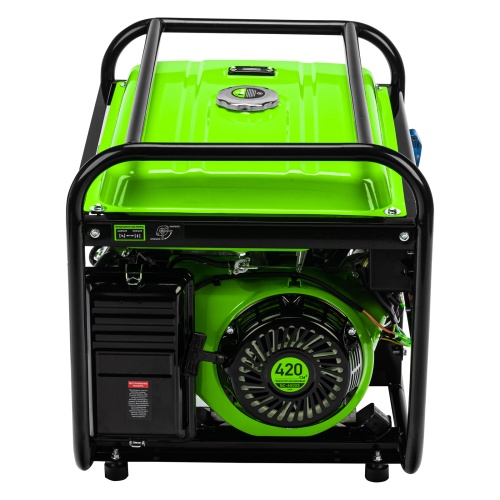 Генератор бензиновый БС-6500Э, 5.5 кВт, 230В, четырехтактный, 25 л, электростартер Сибртех фото 5