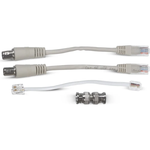 Тестер для витой пары Cabeus с переходниками для коаксиального кабеля HT-519CT фото 4