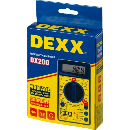 Цифровой мультиметр DEXX DX200 45300 фото 7