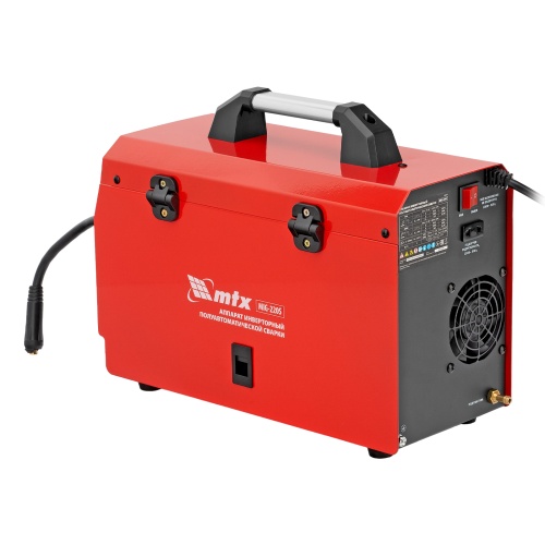 Аппарат инвертор. полуавтомат. cварки MIG-220S, 220A, ПВ 60%, катушка 5 кг MTX фото 3