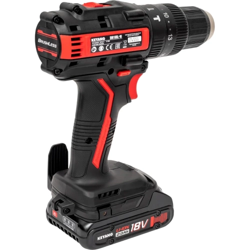 Аккумуляторная ударная дрель-шуруповерт KEYANG 2 АКБ 2 А*ч DM18BL-W (Set) фото 6 Аккумуляторная ударная дрель-шуруповерт KEYANG 2 АКБ 2 А*ч DM18BL-W (Set) фото 6