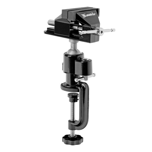 Тиски настольные, многофункциональные, сменная насадка, хомут для дрели, шарнирный механизм, 70 мм Matrix фото 32