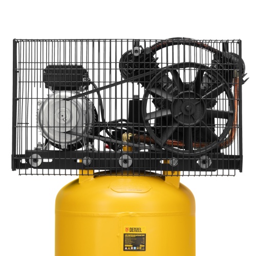 Компрессор воздушный BCV2200/100V, ременный привод , 2.3 кВт, 100 литров, 440 л/мин Denzel фото 12