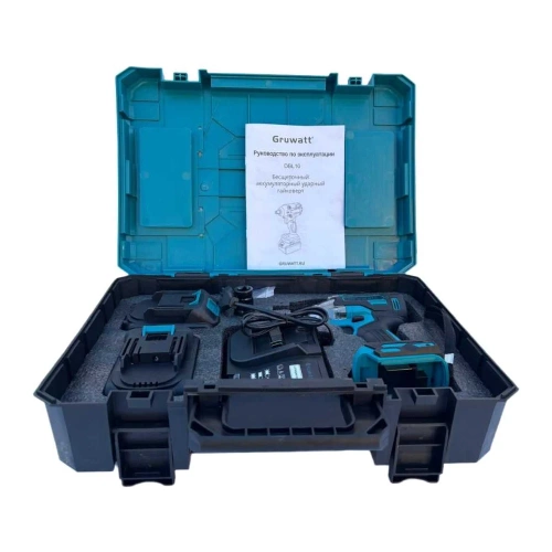 Бесщеточный ударный гайковерт Gruwatt DBL10 фото 5