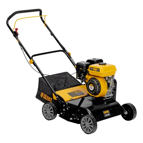 Скарификатор-аэратор бензиновый SAG-400, 212 см3, -15/+10 мм, 40 см Denzel фото 2