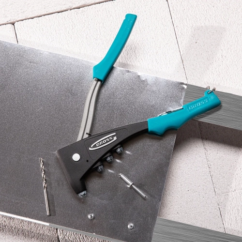 Литой усиленный заклёпочник GROSS 40403 фото 9