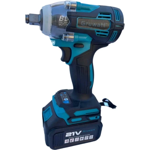 Бесщеточный ударный гайковерт Gruwatt DBL10