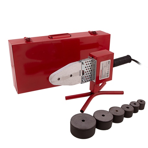 Аппарат для сварки пластиковых труб К W 800, 800 Вт, 300 °C, 20-25-32-40-50-63 мм, металлический кейс Kronwerk фото 9