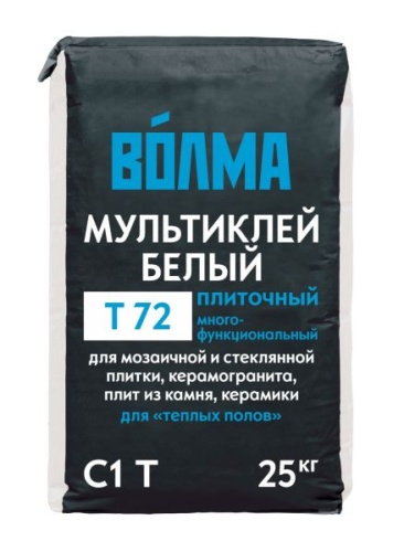 Клей плиточный Волма МультиКлей Белый, 25 кг Клей плиточный Волма МультиКлей Белый, 25 кг